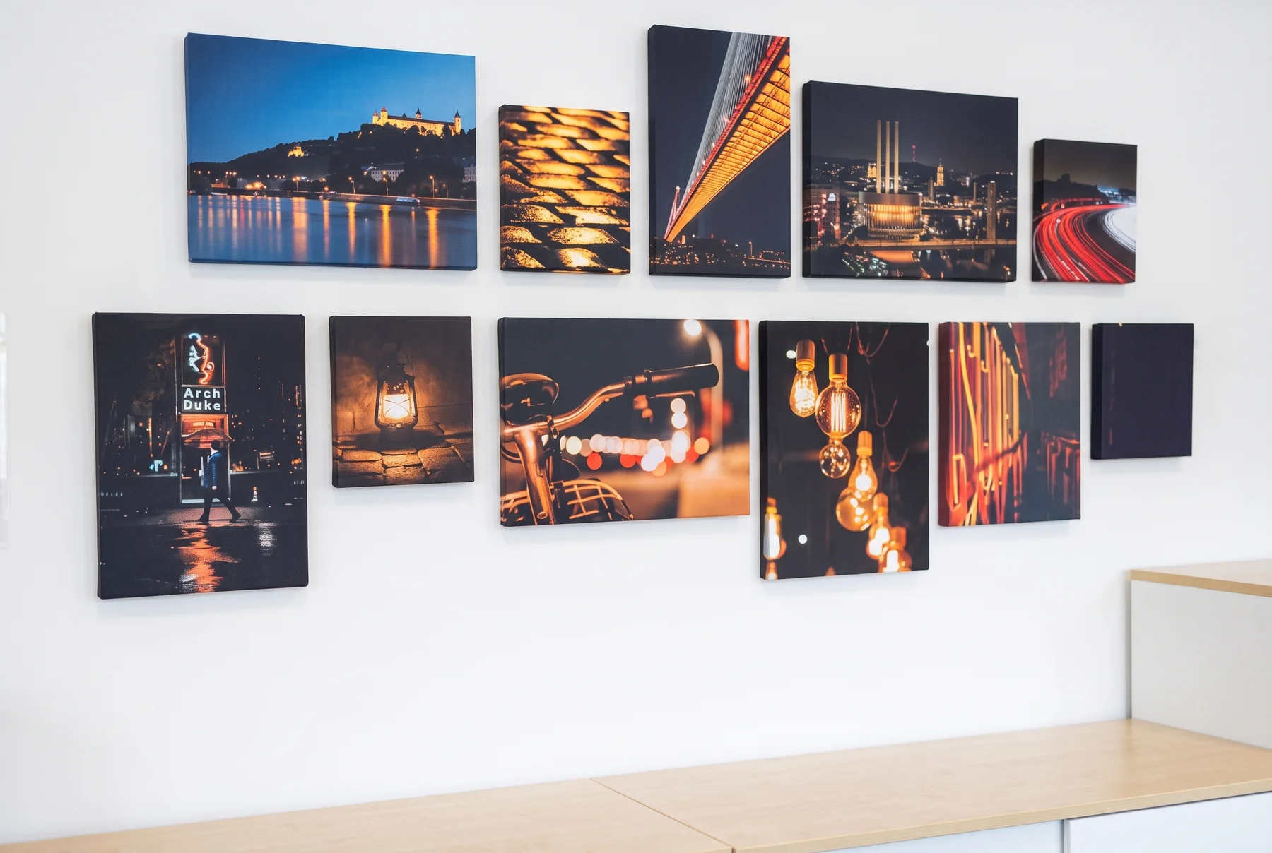 Akustikbilder mit eigenem Motiv an der Wand